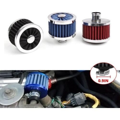 Air Compressor Intake Filter Silencer Metal Housing Replacement Paper Element