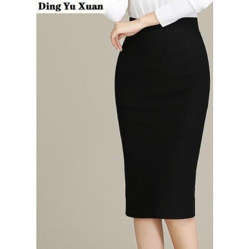 Ding Yu Xuan Wrap Pencil Skirts