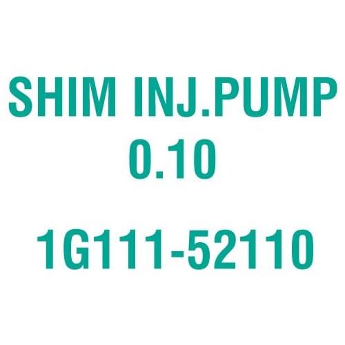 For Kubota 1G111-52110 SHIM INJ.PUMP 0.10