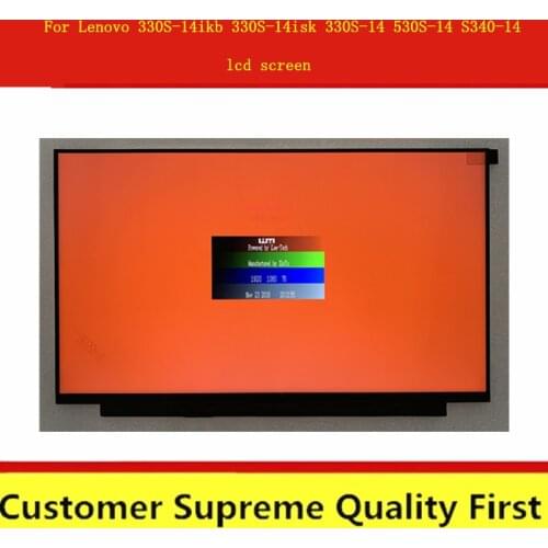 For Lenovo Ideapad 330S-14IKB 330S-14ISK 330S-14AST FHD Laptop LCD Screen 1920X1080 LED Display Matrix Replacement