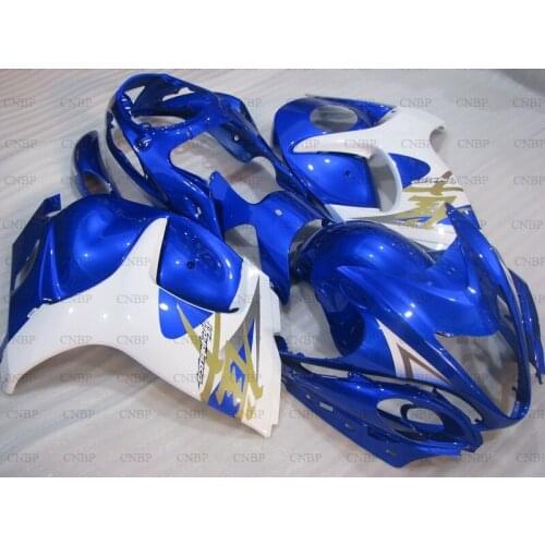 GSX R1300 2008 - 2014 Fairings GSXR 1300 2009 Fairings GSX-R1300 2009 Blue White Body Kits
