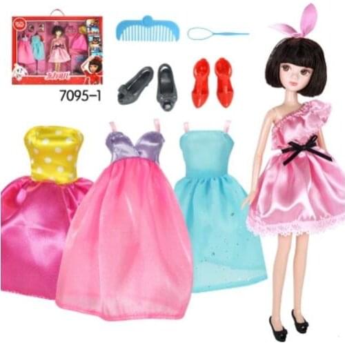 Newest Oriental Kurhn Doll For Girls Dolls Toys Change Dress With Accessories Kids Children Toys Birthday Christmas Gift #7095