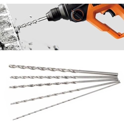 New 5Pcs 2-5mm 152mm Long HSS Twist Drilling Bit Straight Shank Electric Drill Tool hot