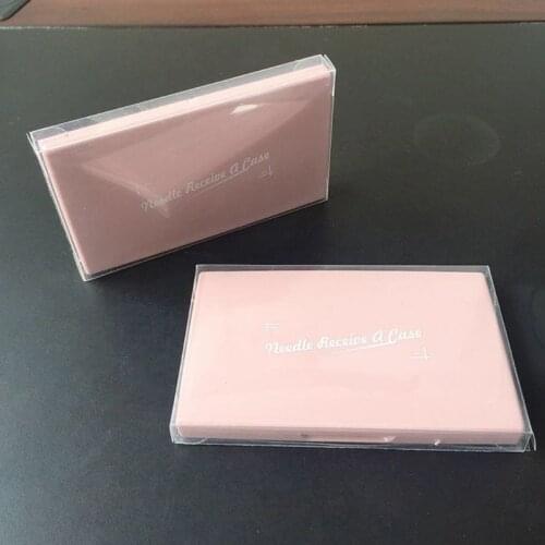 Portable Magnetic Sewing Needle Keeper Holder Case Manual DIY Embroidery Cross Stitching Knitting Pin Plastic Storage Box Organi