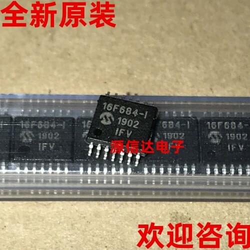 5PCS Real picture shooting of newly imported pic16f684-I/stpic16f684tsop-14 micro-control chip