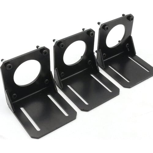 3Pcs 57 Stepper Motor Nema 23 Fixed Seat, Nema 23 Stepper Motor Steel Mounting Bracket,with Mounting Screws