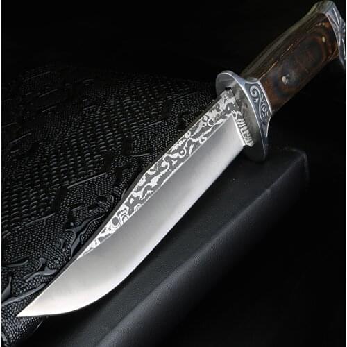 XUAN FENG Outdoor hunting short knife self-defense portable multi-function knife high hardness camping survival knife