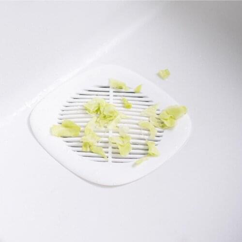High Quality Bathroom Floor Drain Reusable Soft Silicone Ventilation Hair Dust Drain Strainer Easy to Remove for Bathtub