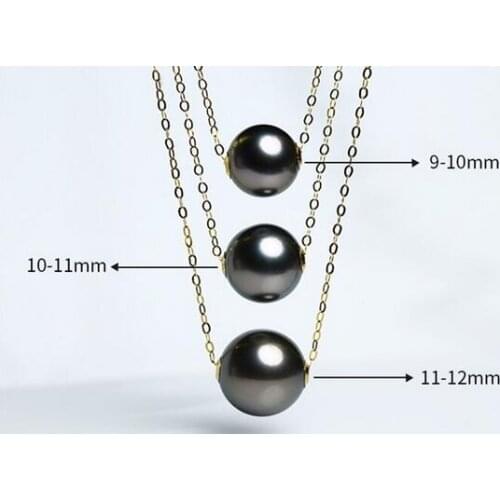 Jewellery Sea pearl Tahiti pearl necklace LULUTONG 18K Gold clavicle Pendant