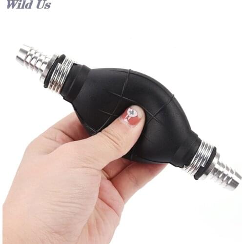 1pc 4styles Line Pump Primer Bulb Hand Primer Gas Petrol Pumps Rubber And Aluminum Hand Fuel Pump Apply to All Fuels