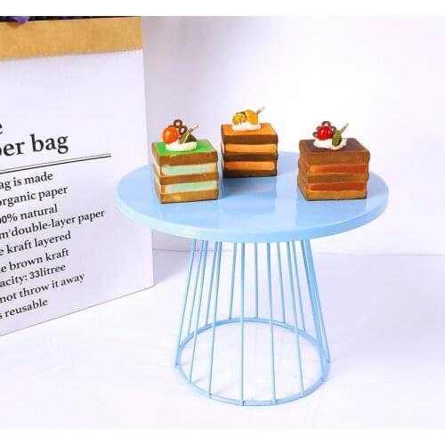 1pc Gold Cake Stand White Cupcake Tray Cake Tools Home Decoration Dessert Table Decorating Party Wedding Display