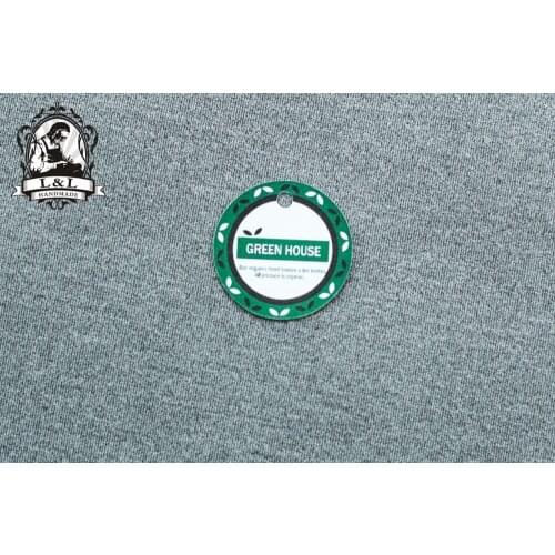 #18 200 pcs diameter 3.5cm kraft/white paper label gift tags Toy label personalized tag Literature and art label