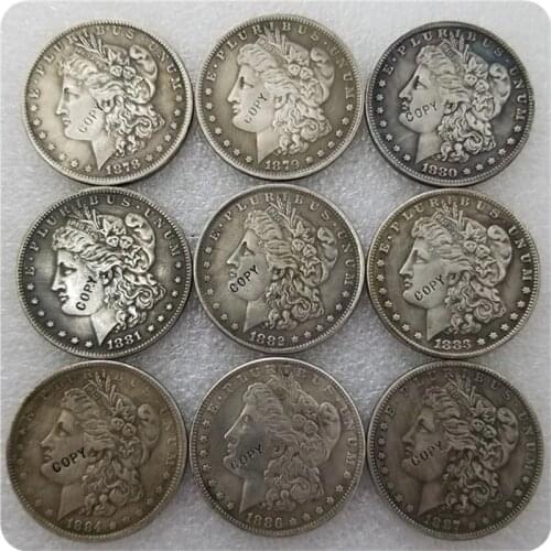 Antique silver USA (1878-1904)-P Morgan Dollar COIN COPY commemorative coins-replica coins medal coins collectibles