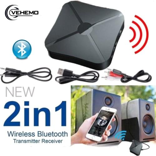 Car fm transmitter bluetooth car transmissor fm modulator 2 in 1 Wireless Bluetooth Transmission receiver 3.5mm jack usb plug