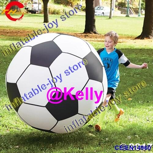 Free air shipping Inflatable Football Beach ball Toys, Inflatable Soccer football balloon, Outdoor Garden Party grass Beach Ball