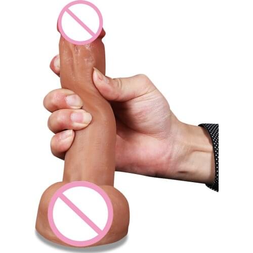 Strap-on Dildo Soft Huge Big Penis Cock with Suction Cup Sex Toys for Women Female Masturbators Sexytoys
