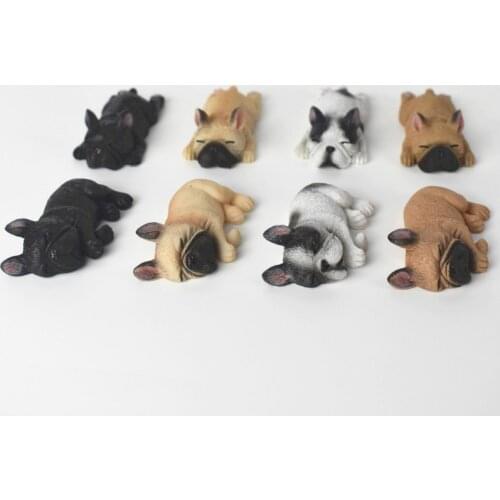 1PC Cute Dog French Bulldog Refrigerator Magnet Souvenir Blackboard Magnetic Sticker Style Random