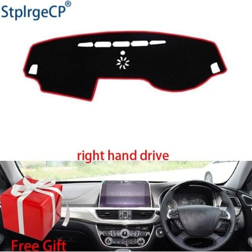Car Dashboard Cover Mat for GAC Trumpchi GA8 2015 2016 2017 Right Hand Drive Dashmat Pad Dash Mat Covers Dashboard Accessories