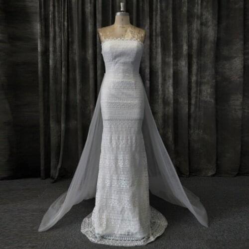 Свадебные платья со шлейфом Lily Hou Bridal China At AliExpress