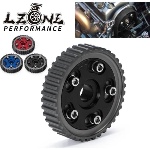 LZONE - 1PCS Adjustable Cam Gears Pulley Cam Gear Alloy Timing Gear For Honda SOHC D15/D16 D-SERIES ENGINE JR6542