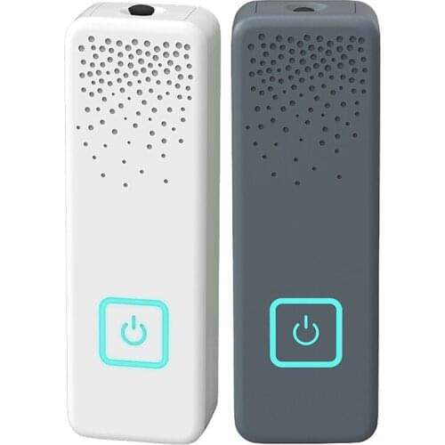 Fashionable Personal Wearable Lavalier Mini Portable Rechargeable Car Oxygen Bar Negative Ion Air Purifier