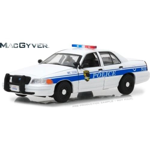 GreenLight 1:43 2003 Ford Crown Victoria Interceptor boutique alloy car toys for children kids toys Model original