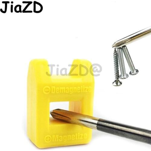 1pcs DIY Rapid magnetizer Screwdriver plus magnetic device Strong degaussing demagnetizer Batch head magnetizer 34x25x13mm C187