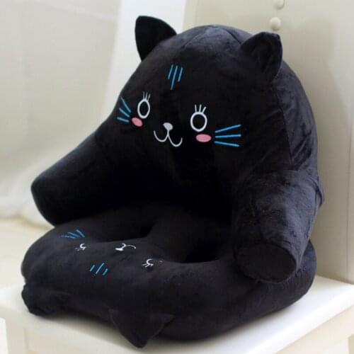 Japan Style Cartoon 2pcs/set Lumbar Support Pillow and Seat Cushion, Home Decoration Plush Doll Throw Pillow Cushoin For Kids