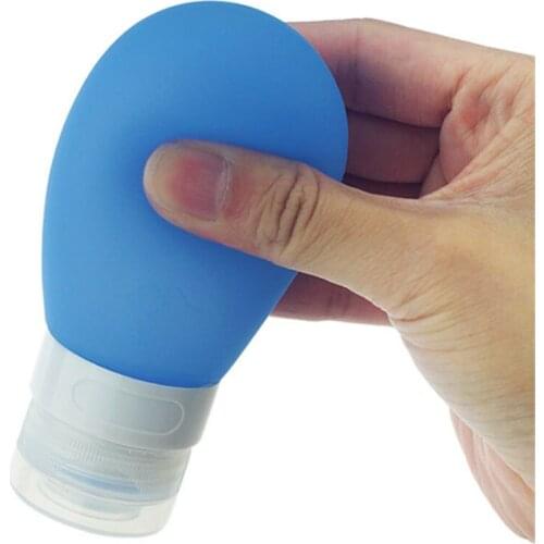 Portable Silicon Travel Bottles Set squeeze bottle Multi-purpose containers cartoon modeling bottles Silicone Make up Bottles