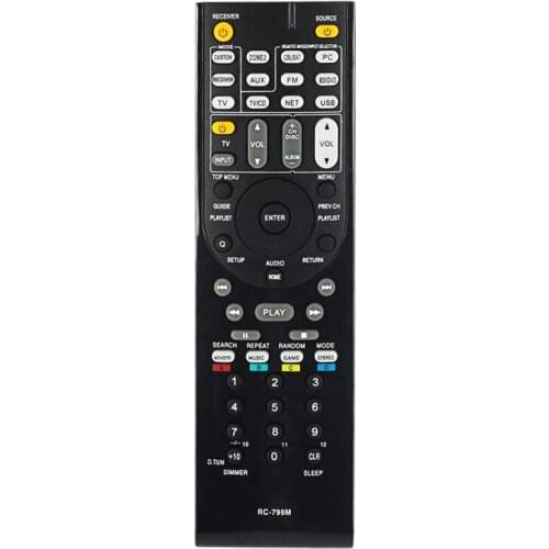 Remote Control for Onkyo RC-799M HT-R391 HT-R558 HT-R590 HT-R591 HT-S5500 RC-834M RC-737M RC-812M RC-801M RC-803M