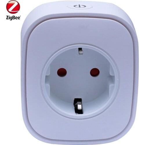 EU,UK, US Power Metering Plug Zigbee Power Metering wall socket Control Home appliances on or off by App works with SmartThing
