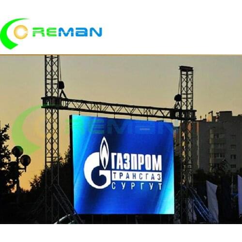 Back service slim light weight rental led sign board p5 96cm x 96cm shenzhen china