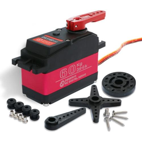 60KG Digital Steering Gear Servo For DS5160 High Torque BAJA ROVA RC Car Steering Big Pan/tilt Robotic Arm