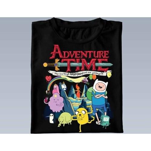 Adventure Time Finn and Jake Friends T shirtSweat shirt Womens Tee