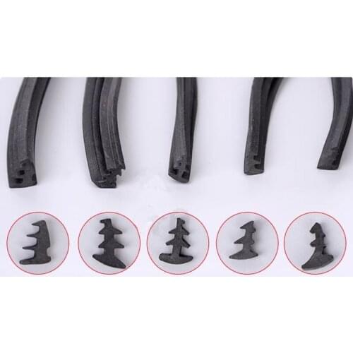 10 meters rubber sealing strip door and window glass soundproof windproof moisture proof fixed sealing strip