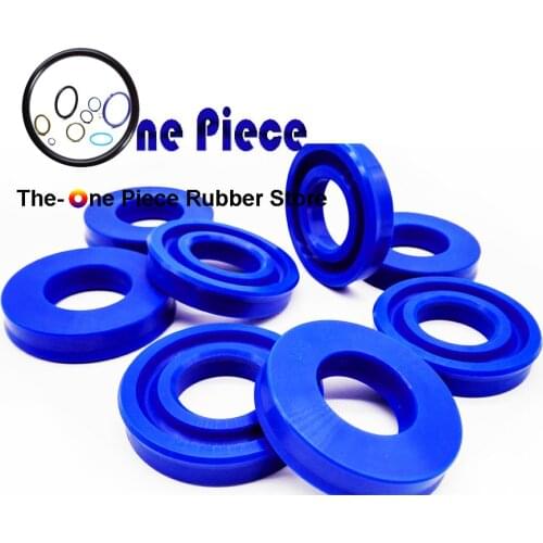 20pcs UN 22X40X12/12X20X5/14X24X8/10x16x4/5x11x5 BUFFER SEAL Hydraulic cylinder piston rod U-ring type single acting U Cup seal
