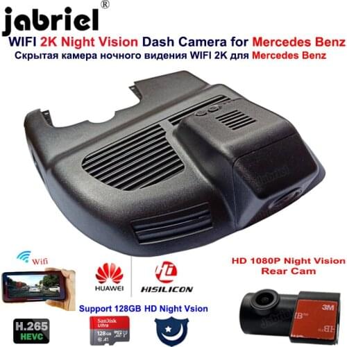 2K 1080P Wifi Car Dvr Dash Cam for Mercedes Benz GLA x156 CLA w117 A Class w176 w177 for Mercedes gla cla a 45 220 220d 250 amg