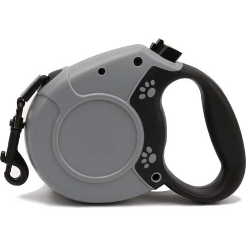 Best quality Engineering Plastic 5M 50KG Automatic Retractable Dog Leash Medium Large Dog Leash For Pet Puppy Dog Accessories