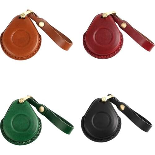 Smart Key Genuine Leather Case Fob Cover Street Glide Leather Keychains Decorative Protect The Key