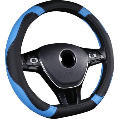 D Type Car Steering Wheel Cover For Haval F7 F7X 2019 2020 2021 2022 Geely gs 2017-2022 Tugella 2020 2021 D Type Steering Wheel