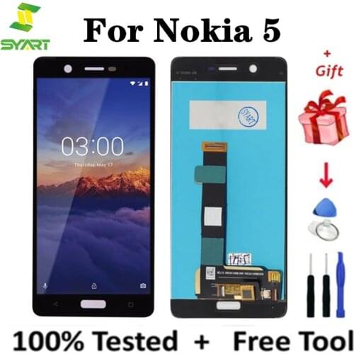 For Nokia 5 N5 LCD Display Touch Screen Digitizer Assembly Replacement For Nokia5 N5 TA-1008 TA-1030 TA-1053 LCD Screen