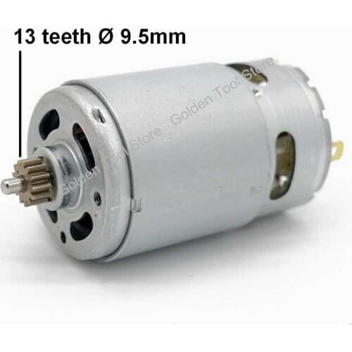 DC RS550 Motor 13 teeth 13teeth 9.5 mm replace for BOSCH cordless Drill Screwdriver GSR GSB 10.8V 12V 14.4V 18V spare parts