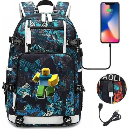 Game Backpack boy and girl waterproof schoolbag mochila feminina travel School to Bag USB Charging Laptop bag
