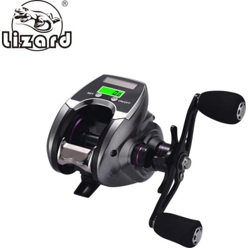 Lizard digital display baitcasting reel sea fishing lure reel