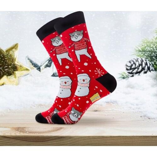 KLV Men's Christmas Socks