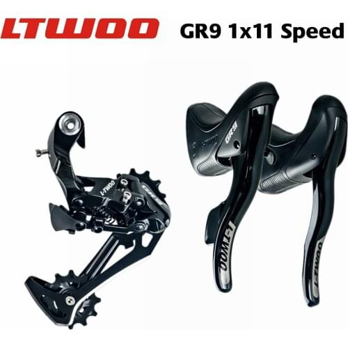 LTWOO GR9 1x11 Speed 11s Road Bike Groupset R/L Shifter Rear Derailleurs Gravel-bikes Cyclo-Cross Bike Max Compatible with 50T