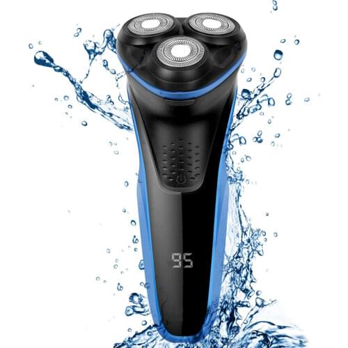 MOOSOO Electric Shavers G2 Wet Dry Mens Razor with Pop-up Trimmer for Travel Electric Razor for men Beard Shaver Razor for Men