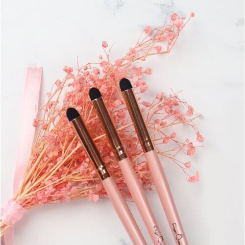 New Gradient Sponge Smudge Brush 3Pcs Dot Brush Sponge Head Nail Brush Suitable for Gradient Color Nail Art Nail Tools