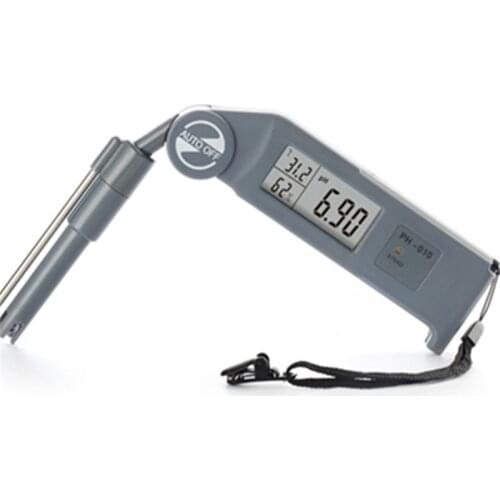 New Professional Folding Acidimeter Portable PH Test Pen High Precision Digital Display Water Quality Detector Meter Tool