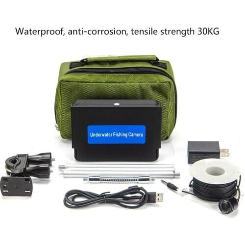 WF25C 20M 30M Waterproof, anti-corrosion, tensile strength 30KG fishing cam underwater fishing camera ice fishing finder